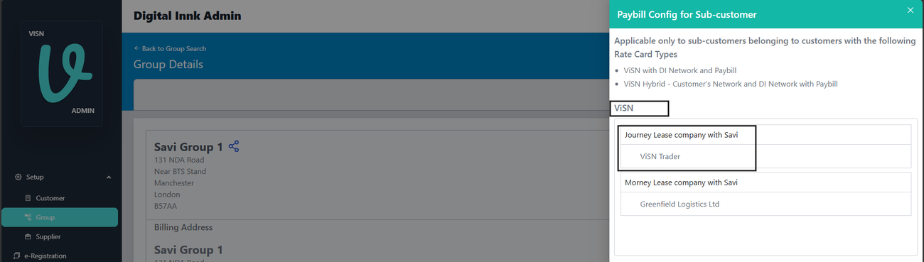 Figure 11. ViSN Trader is listed under ViSN